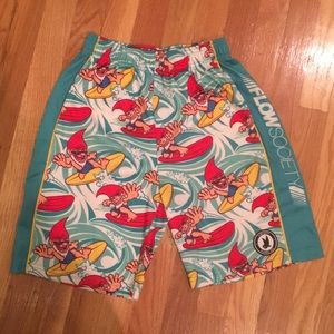 Boys Flow Society Athletic Shorts